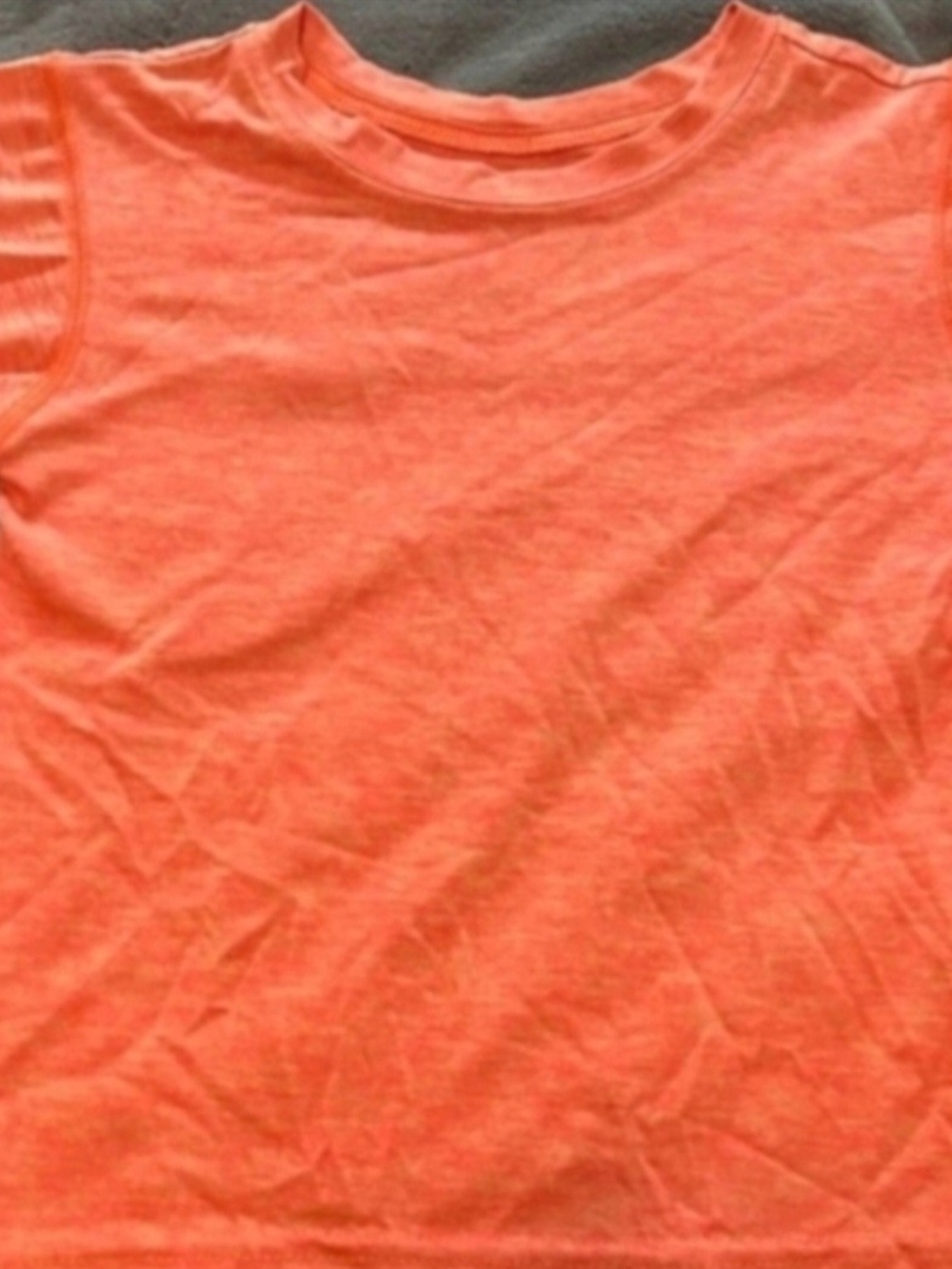 Energy Zone Kids Short Sleeve Tee - Neon Orange